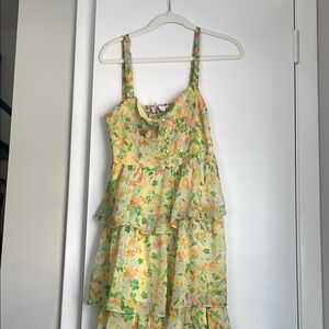 Revolve Floral Tiered Women’s Dress
